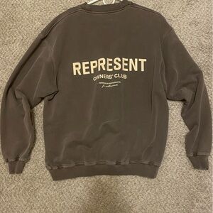 NWOT Represent Owners' Club Sweatshirt - L